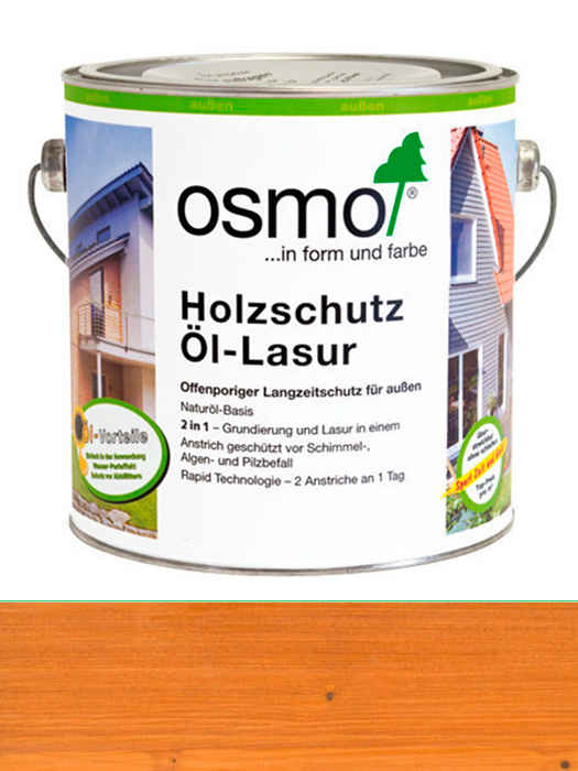 Захисне масло-лазур Osmo Holzschutz-Lasur