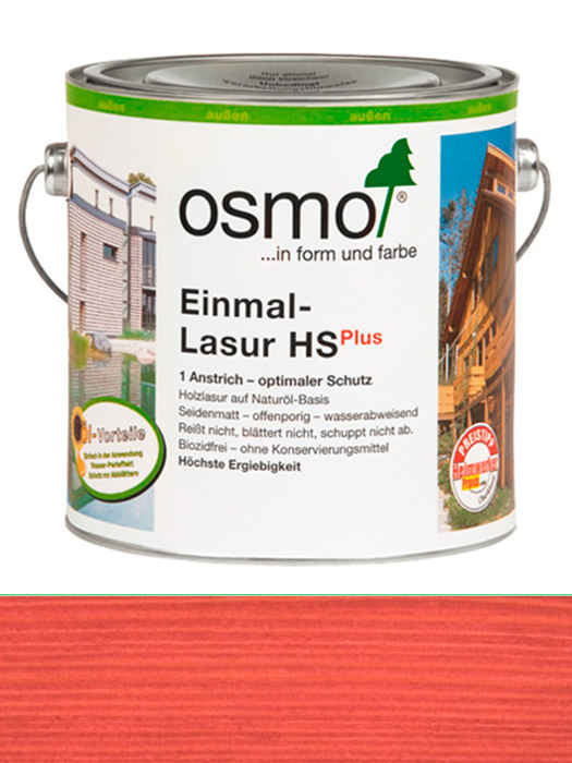 Одношарова лазур Osmo Einmal-Lasur HS plus