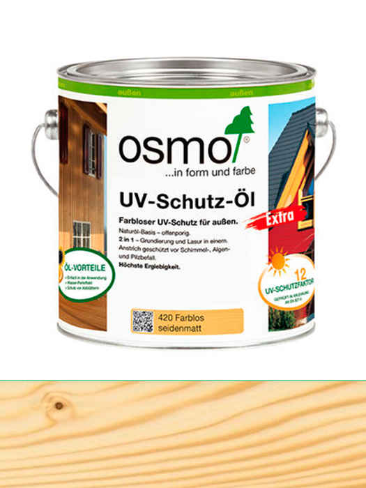 Захисне масло з УФ-фільтром Osmo UV-Schutz-Ol