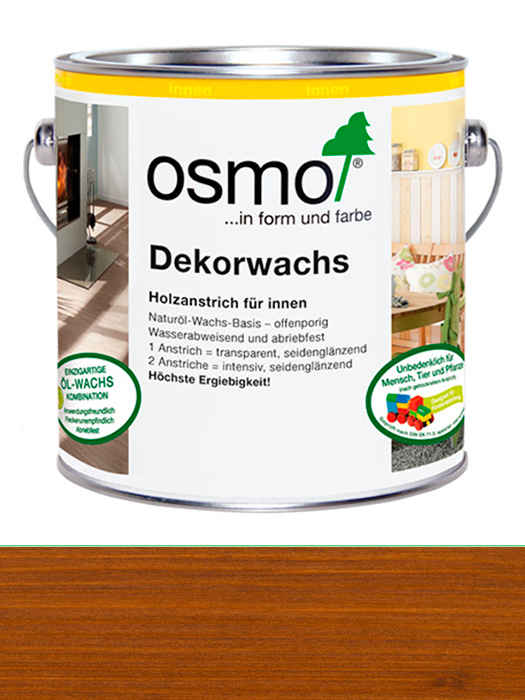 Кольорове прозоре масло Osmo Dekorwachs Transparent